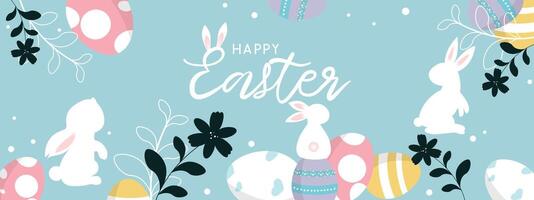 Easter day background. vector