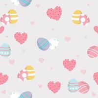 Seamless pattern for easter. vector