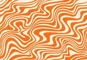 Caramel peanut swirl pattern groovy background vector