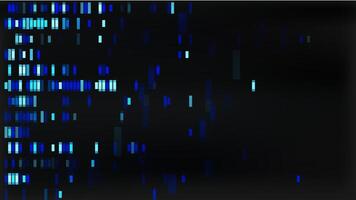 Genetic chromosome pattern with dna sequence map on background. X and y gene big data visualization illustration. Antibody research and analytics wallpaper. Human marker medicine forensic design vector