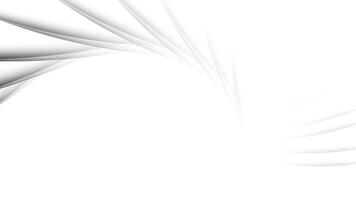 Abstract white and gray color, modern design stripes background with curve line vector