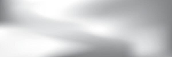 Abstract white and gray gradient background vector