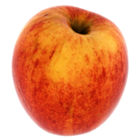 3d render apple with transparent background png