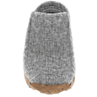 3d render clog shoe with transparent background png