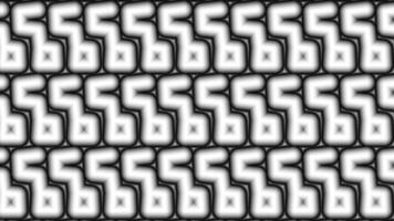 Seamless White Pattern, Wandering Maze Shape, Seamless Texture Shape Changing Background, Monochrome Seamless Pattern. video
