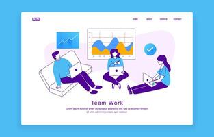 A man and a woman collaborating as a team, working together comfortably while sitting on the floor vector