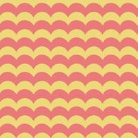 A yellow and pink checkered pattern vector