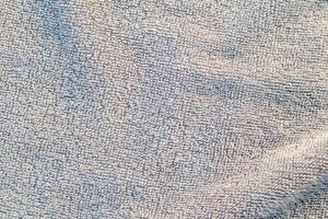 Grey fabric cloth background, texture of crumpled Grey fabric photo