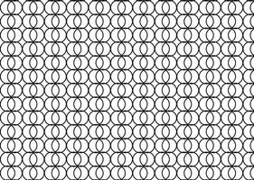Interlocking Circles Pattern vector