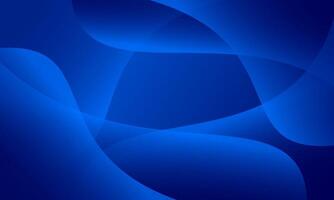 blue waves abstract background vector