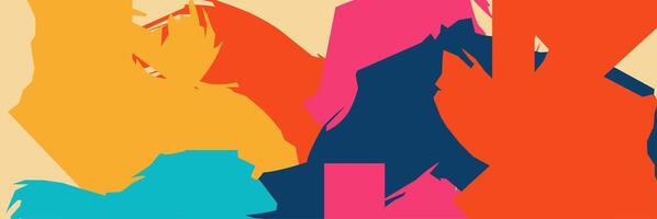 Abstract Blurred Colorful Background vector