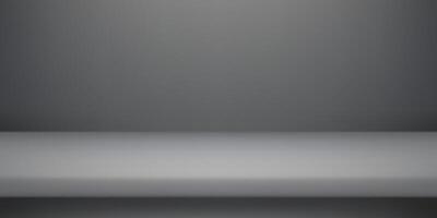 Empty Gray and black studio background. Space for selling products on the website. Background 3d. illustration. vector