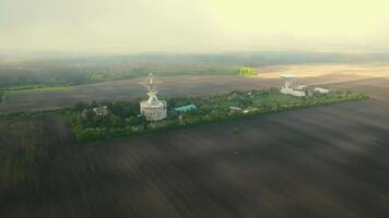 Space exploration using a radio telescope. Transmission of information over a long distance. Research Observatory. video