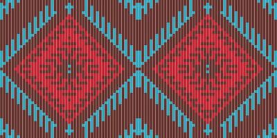 Geometric Ethnic Tribal Patternfolk Embroidery, Aztec Geometric Ornament Print. Design for Carpet, Wallpaper, Clothing, Wrapping, Fabric vector
