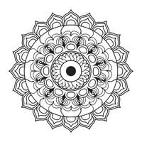 Mandala Line Drawing Design,Mandala Pattern Designs, Mandala Line Frame Background vector