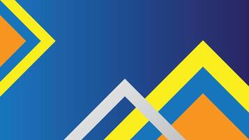 Blue background design with yellow color combination with modern style, vector