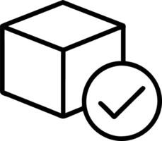 Wood cube with check mark on blue background symbolizes checklist concept highlighting task completion and productivity concept as Emphasizes organization and workplace efficiency Clean vector