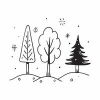 Winter whites seamless pattern with snowflakes frosted trees and soft snow for a serene peaceful winter design concept as Serene winter whites pattern with snowflakes frosted trees Clean Set 7 vector