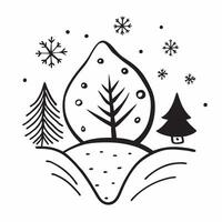 Winter whites seamless pattern with snowflakes frosted trees and soft snow for a serene peaceful winter design concept as Serene winter whites pattern with snowflakes frosted trees Clean Set 9 vector