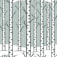 Winter trees seamless pattern with tall pine trees and light snow for a serene winter forest scene concept as Serene winter trees pattern with pine trees and light snow ideal for a Clean Set 2 vector