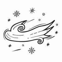 Winter snow seamless pattern with swirling snowflakes and icy blue tones for a peaceful frosty atmosphere concept as Peaceful winter snow pattern with swirling snowflakes and icy b Clean vector