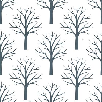 Winter snow seamless pattern with snow covered trees frosty branches and sparkling snowflakes for a magical winter look concept as Magical winter snow pattern with snow covered tre Clean Set 2