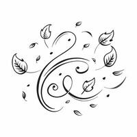 Whimsical autumn leaves seamless pattern with swirling leaf shapes and soft gradients for a dreamy fall effect concept as Dreamy autumn leaves pattern with swirling shapes and soft Clean vector