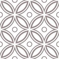Vintage geometric floral seamless pattern with combined shapes and muted tones for elegant projects concept as Elegant vintage geometric floral pattern combining shapes with muted Clean Set 2 vector