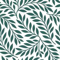 Vintage botanical seamless pattern with detailed leaves and classic colors for natural designs concept as Detailed vintage botanical pattern featuring classic colors and intricate Clean Set 2 vector