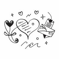 Valentine hearts and love letters seamless tile pattern with romantic scripts and pastel hues for elegant decor concept as Romantic script love letters and pastel hearts arranged s Clean Set 12 vector