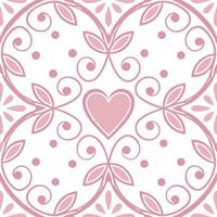 Valentine hearts and love letters seamless tile pattern with romantic scripts and pastel hues for elegant decor concept as Romantic script love letters and pastel hearts arranged s Clean Set 8 vector