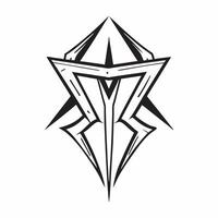 Tribal patterns seamless design with diamond shapes and contrasting colors for a bold striking cultural aesthetic concept as Tribal diamond patterns with contrasting colors for a b Clean vector