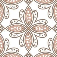 Tribal patterns seamless design with delicate swirls and soft earthy hues for a refined elegant cultural look concept as Delicate tribal patterns with swirls and earthy hues perfec Clean Set 2 vector