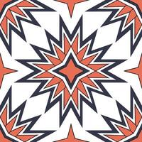 Tribal patterns seamless design with angular shapes and bold colors for a sharp modern tribal aesthetic concept as Angular tribal patterns with bold colors offering a sharp modern Clean Set 2 vector