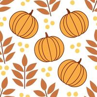 Thanksgiving leaves seamless pattern with rich autumn colors of red orange and yellow for a warm harvest inspired look concept as Warm Thanksgiving pattern with red orange and yell Clean Set 18 vector