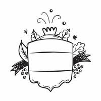 Thanksgiving Cornucopia Border with Grapes and Harvest Time Wording concept as A vibrant border frame featuring a cornucopia overflowing with grapes vegetables and autumn leaves T Clean Set 4 vector