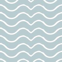 Subtle summer waves seamless pattern with soft undulating lines and muted tones for a peaceful coastal effect concept as Peaceful coastal waves pattern with soft undulating lines a Clean Set 2 vector