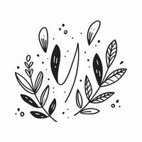 Spring leaves seamless pattern with whimsical shapes and soft muted colors for lighthearted playful designs concept as Lighthearted spring leaves pattern featuring whimsical shapes Clean vector
