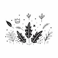 Spring nature seamless pattern with vibrant foliage and small blossoms for a fresh lively garden aesthetic concept as Fresh spring nature pattern featuring vibrant foliage and smal Clean vector