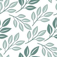 Spring leaves seamless pattern with elegant symmetry and balanced designs for refined luxurious decor concept as Elegant spring leaves pattern with symmetrical designs and balanced Clean Set 2 vector