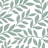 Spring leaves seamless pattern with layered leaves and soft tonal gradients for a subtle sophisticated effect concept as Layered spring leaves pattern with soft tonal gradients cre Clean Set 2 vector