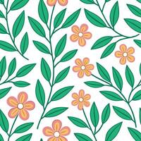 Spring floral seamless pattern with lush petals and a fresh bright color palette perfect for modern designs concept as Lush spring floral pattern featuring vibrant petals and fresh Clean Set 2 vector