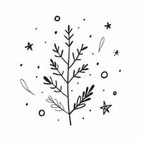 Soft winter snow seamless pattern with light snowfall frosty tree branches and pastel tones for a calming seasonal feel concept as Calming winter snow pattern with light snowfall a Clean vector