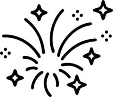 Silver white fireworks bokeh New Year eve copy space abstract holiday concept as Silver and white fireworks on bokeh background emphasize festive New Year joy and celebration in P Clean vector