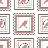 Shabby chic frame seamless tile pattern with distressed edges and soft hues concept as Distressed shabby chic frames form seamless tile patterns with soft hues adding vintage softn Clean vector