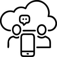 Set of business illustration design concept Business marketing team plan meeting People working collaboration with social network concept as Features a team of business p Clean Set 3 vector