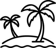 Sand with palm trees and tropical beach background offers creative frame design for summer vacation and travel advertising concepts concept as Highlights relaxation and adventure Clean vector