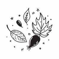 Rustic autumn leaves seamless pattern with deep earth tones and organic shapes for a natural earthy design concept as Rustic autumn leaves pattern with earth tones and organic shap Clean vector