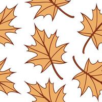 Rustic autumn leaves seamless pattern with deep earth tones and organic shapes for a natural earthy design concept as Rustic autumn leaves pattern with earth tones and organic shap Clean Set 4 vector
