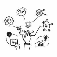 Person with smart irrigation system and tech overlay symbolizing automated garden management in double exposure with copy space concept as A person intertwined with a smart irriga Clean vector